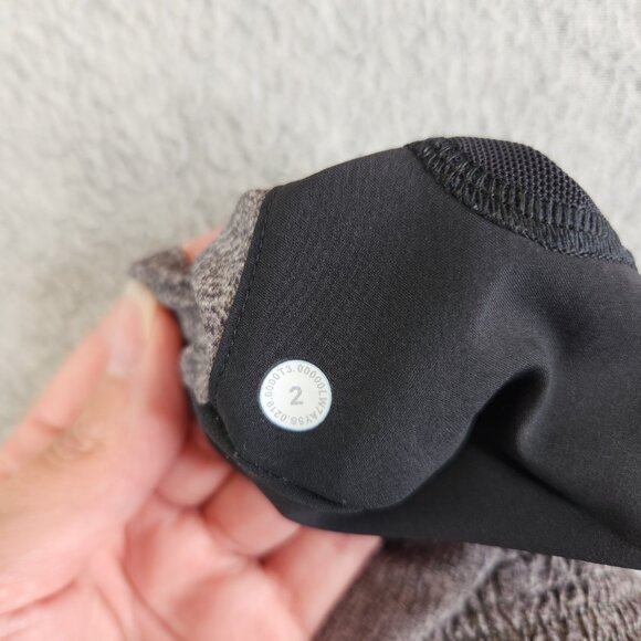 Lululemon Shorts Womens 2 Spring Break Away II Heather Lux Multi Black Cuffed - Picture 7 of 12
